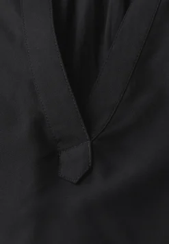Blusenshirt in Unifarbe