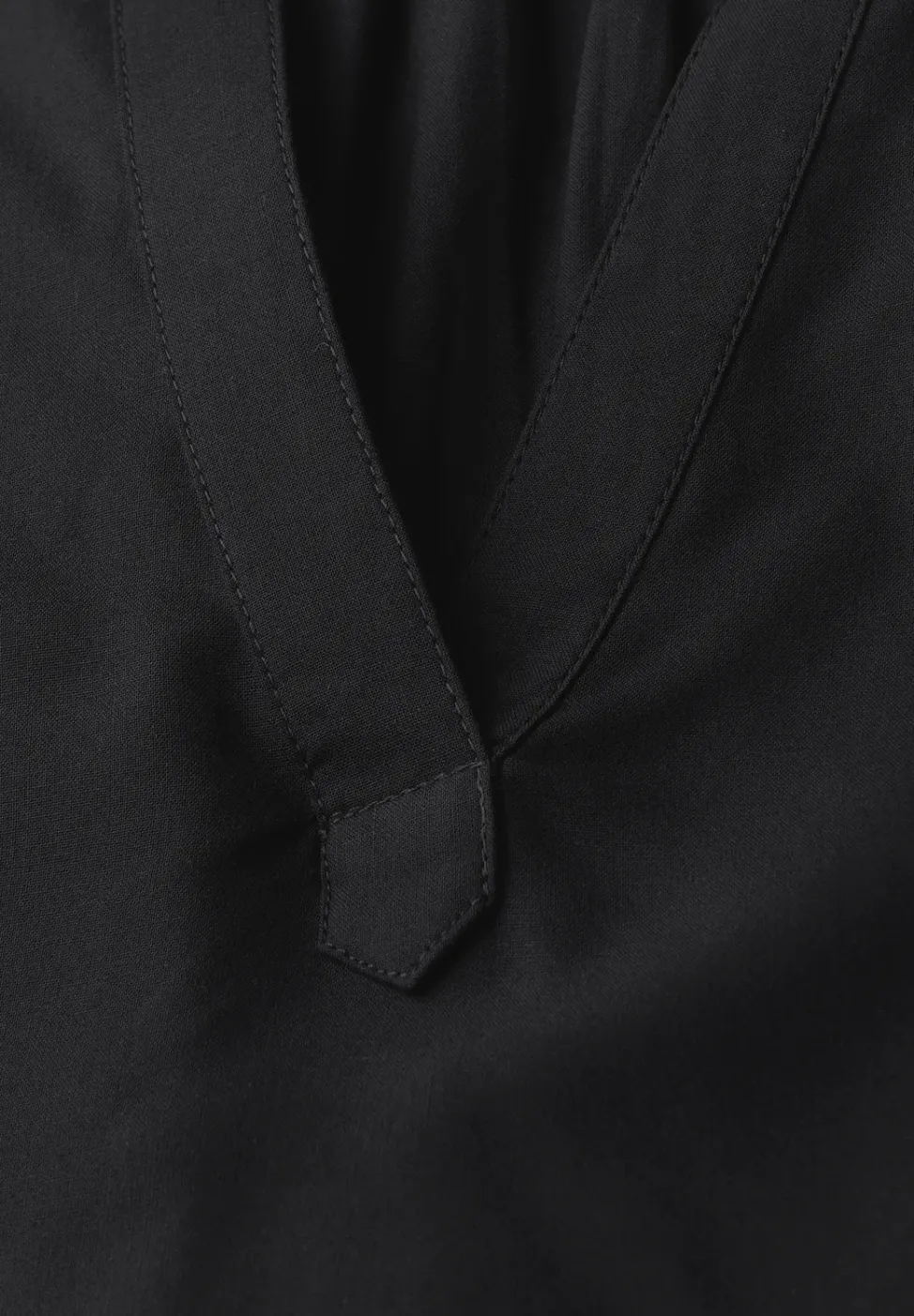 Blusenshirt in Unifarbe