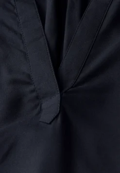 Blusenshirt in Unifarbe