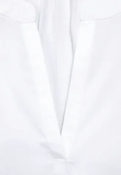 Blusenshirt in Unifarbe