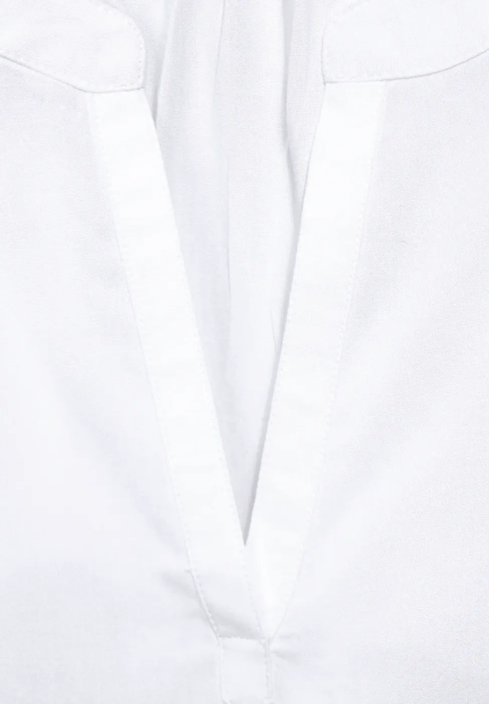 Blusenshirt in Unifarbe