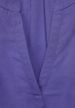 Blusenshirt in Unifarbe