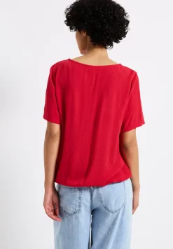 Blusenshirt mit Bänderdetail