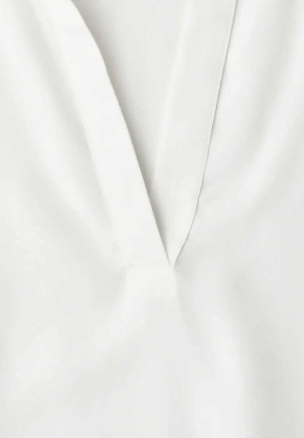 Blusenshirt mit Hemdkragen und Elastiksaum