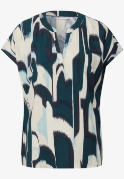 Blusenshirt mit Ikat Print