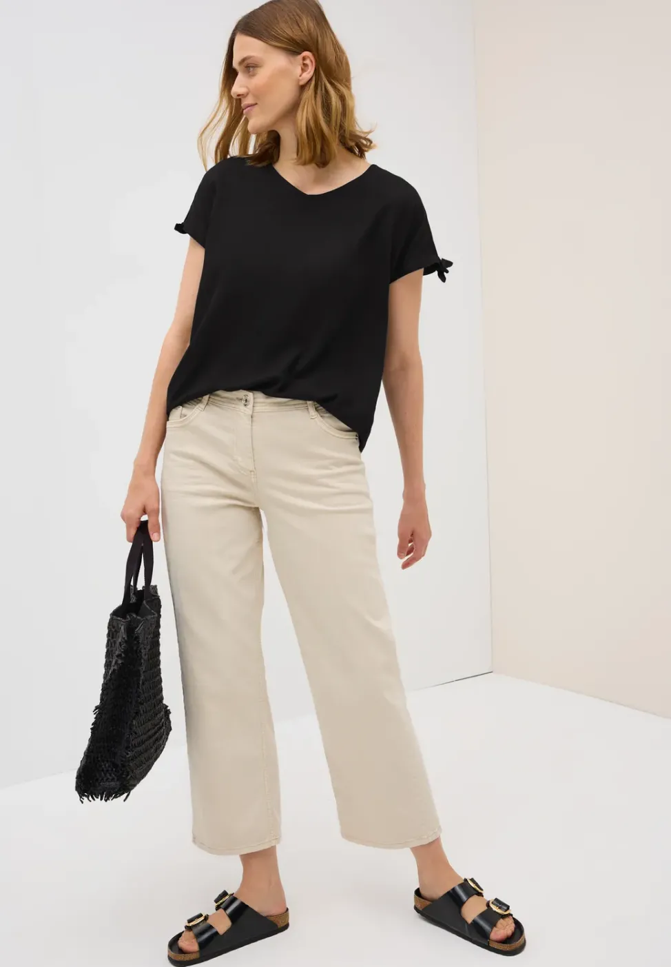 Blusenshirt mit Knoten