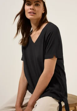 Blusenshirt mit Knoten