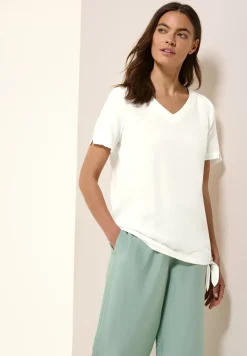 Blusenshirt mit Knoten