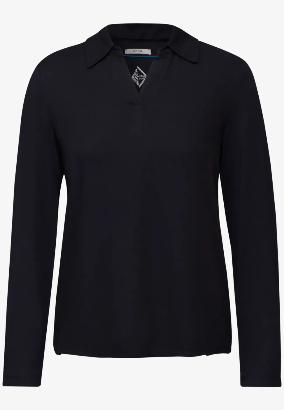 Blusenshirt mit Materialmix
