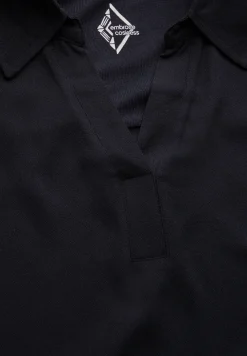 Blusenshirt mit Materialmix