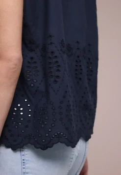 Blusenshirt mit Shiffleymuster