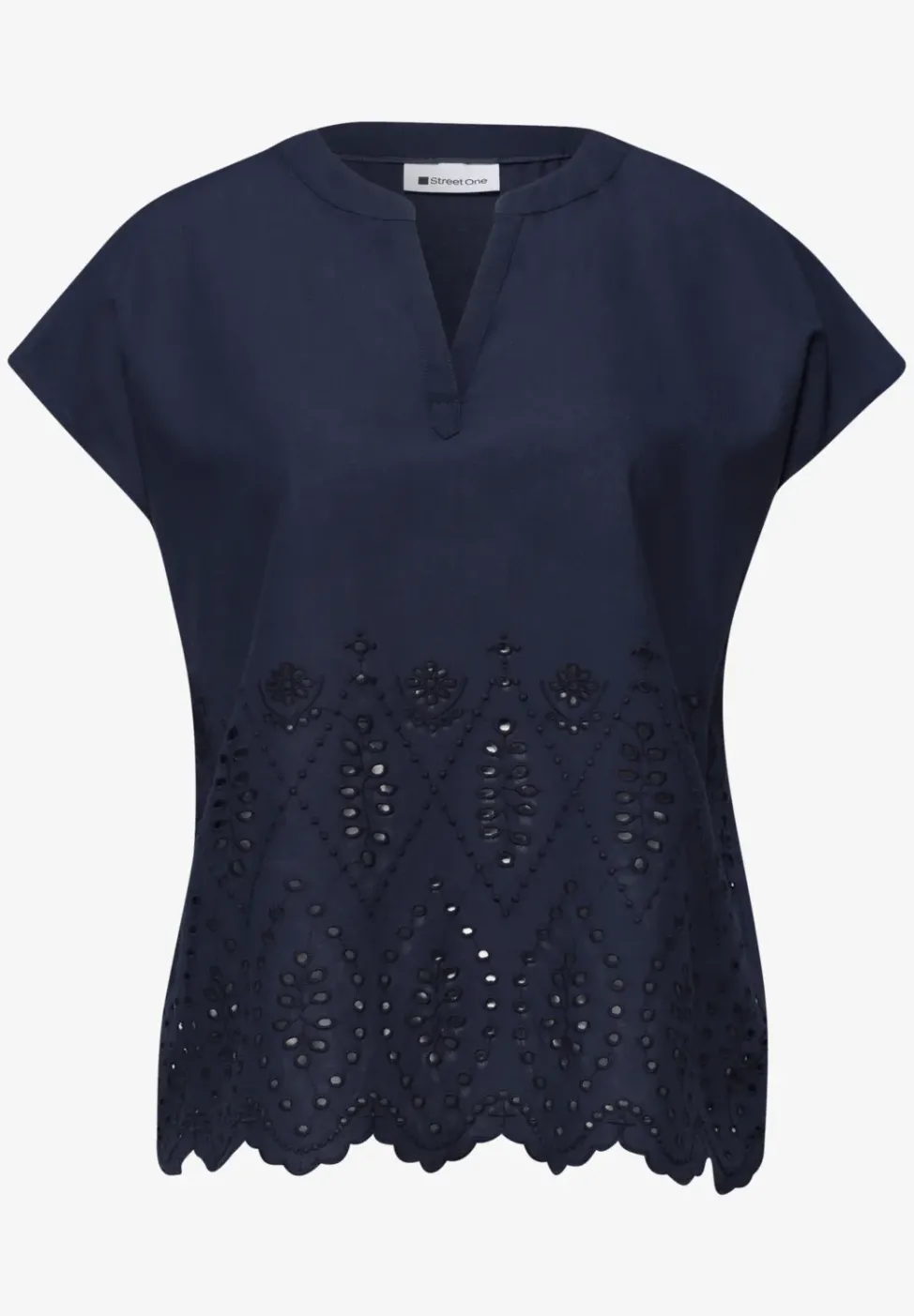 Blusenshirt mit Shiffleymuster