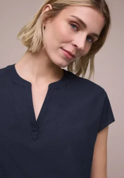 Blusenshirt mit Shiffleymuster