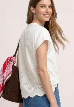 Blusenshirt mit Shiffleymuster