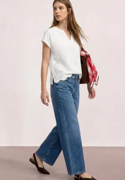 Blusenshirt mit Shiffleymuster