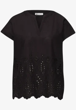Blusenshirt mit Shiffleymuster