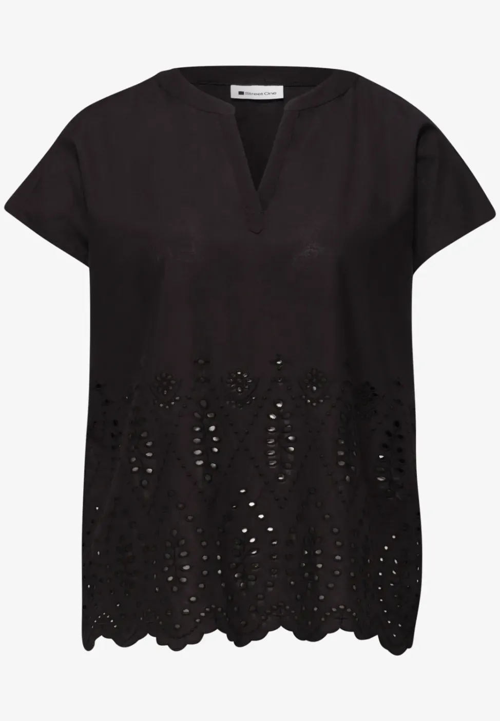 Blusenshirt mit Shiffleymuster