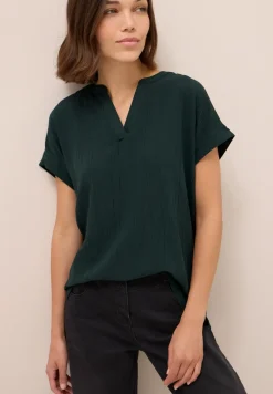 Blusenshirt mit Struktur