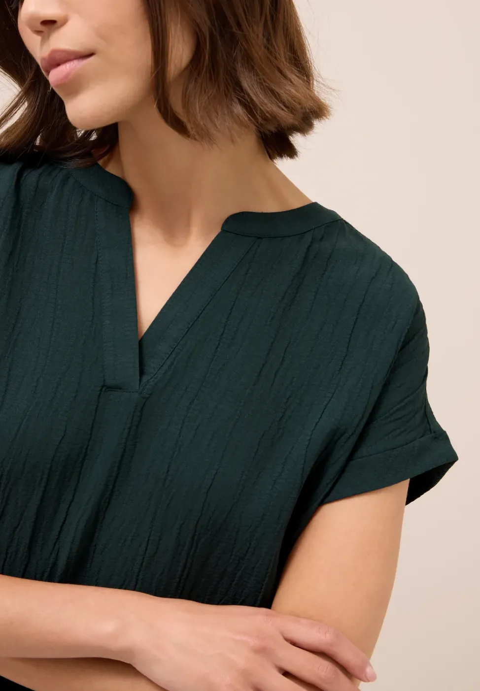 Blusenshirt mit Struktur