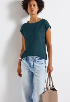 Blusenshirt mit Tapedetails
