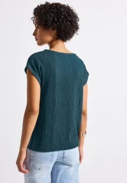 Blusenshirt mit Tapedetails