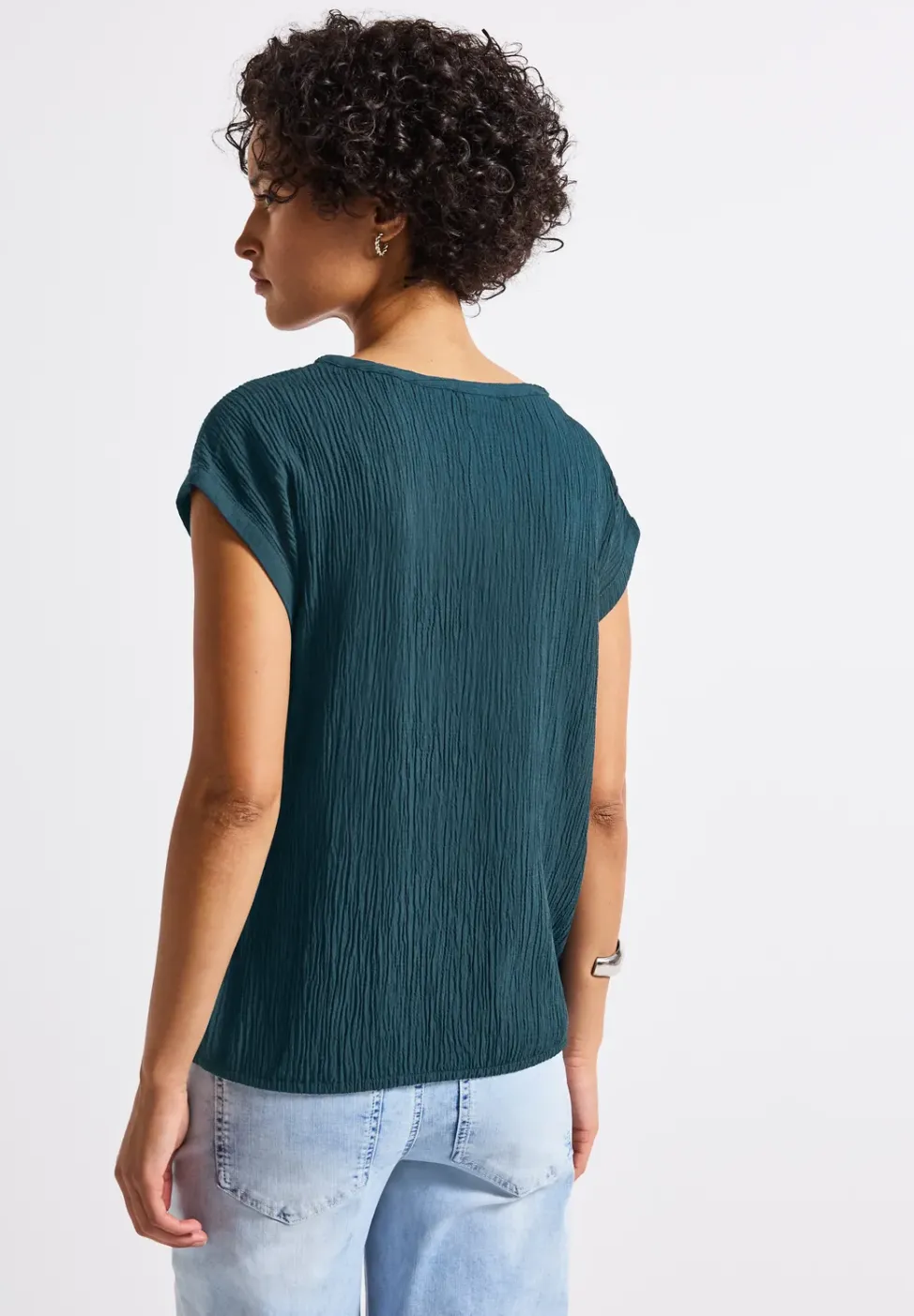 Blusenshirt mit Tapedetails