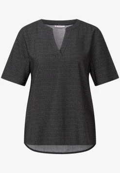 Blusenshirt mit Turn-Up