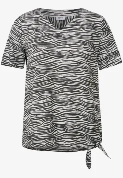 Blusenshirt mit Zebra Print
