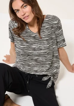 Blusenshirt mit Zebra Print