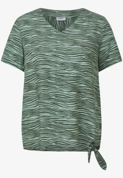 Blusenshirt mit Zebra Print