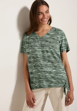 Blusenshirt mit Zebra Print