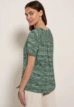 Blusenshirt mit Zebra Print
