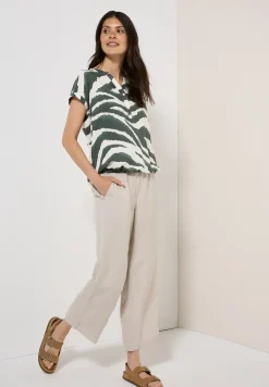 Blusenshirt mit Zebra Print