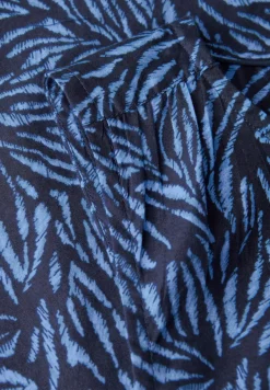 Blusentop mit Minimal Print