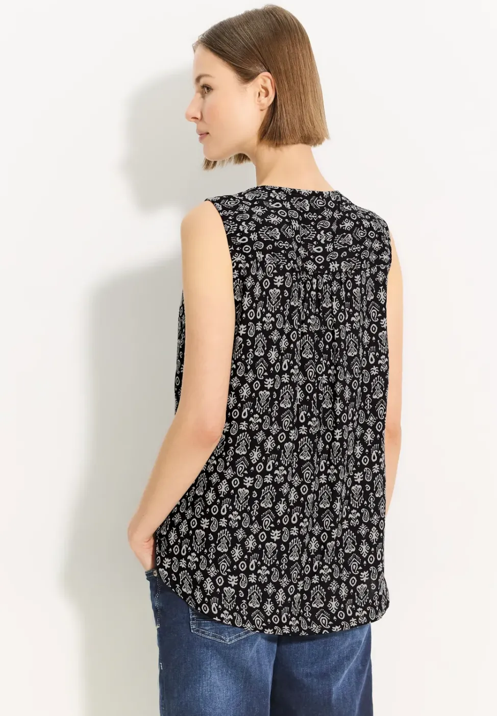 Blusentop mit Print