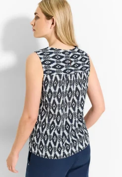 Blusentop mit Print