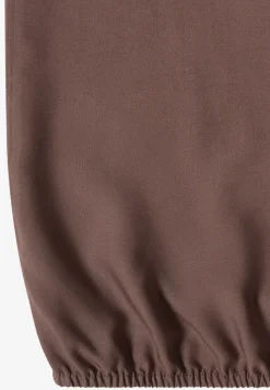 Blusentop mit Split Neck und Bändern