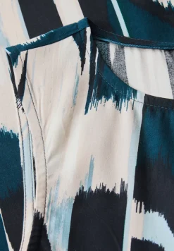 Blusentop mit Ikat Print