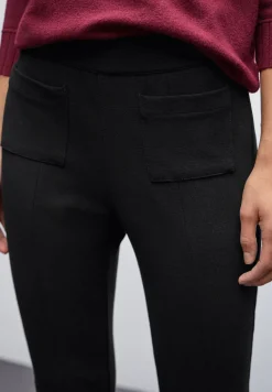 Bootcut Strukturhose