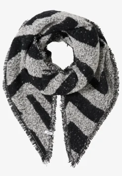 Bouclé Dreieckstuch