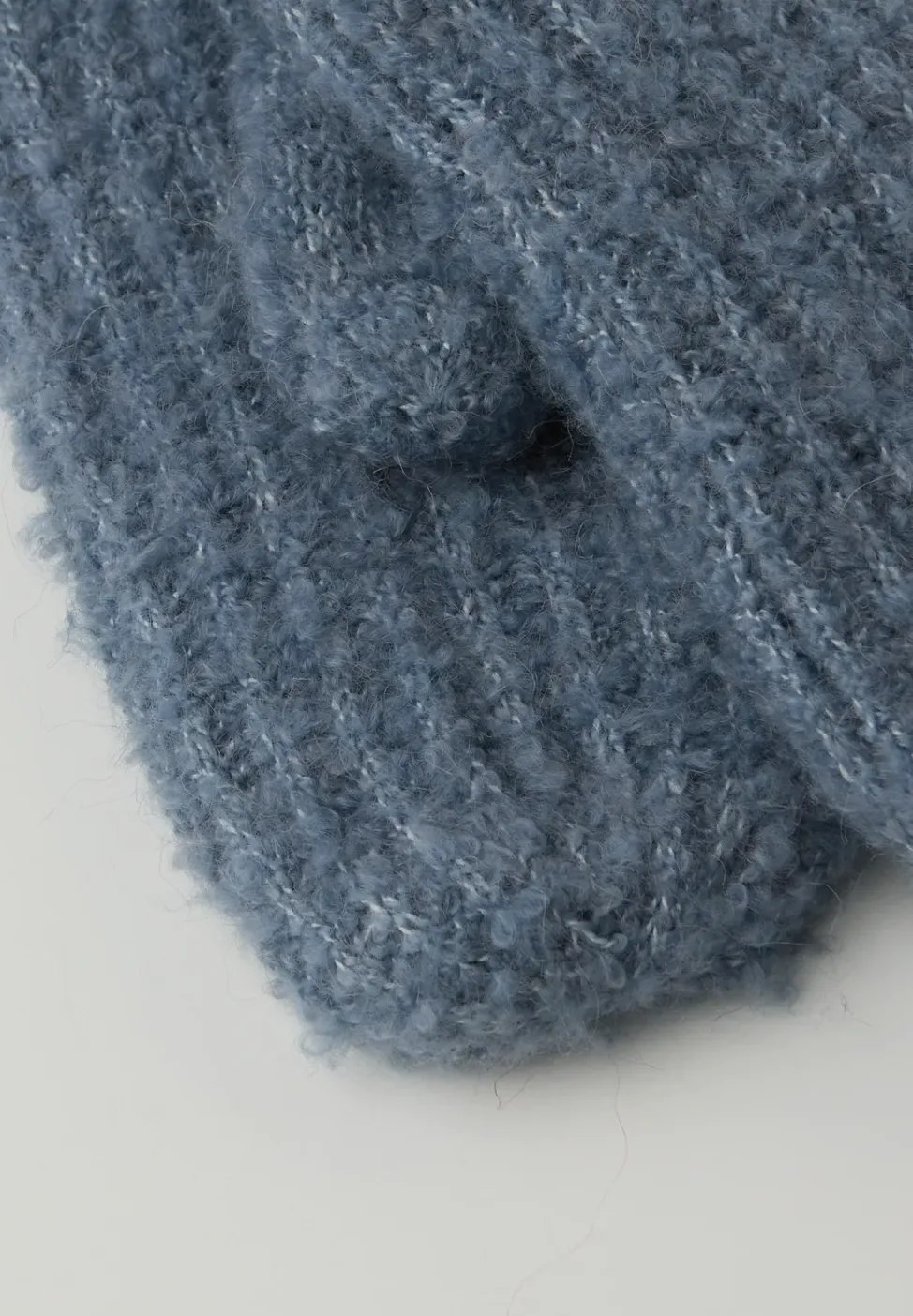 Bouclé Fäustlinge