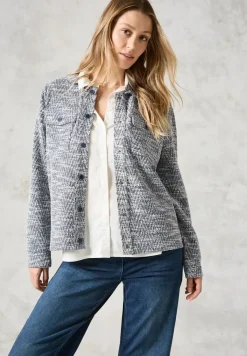 Bouclé Jacke