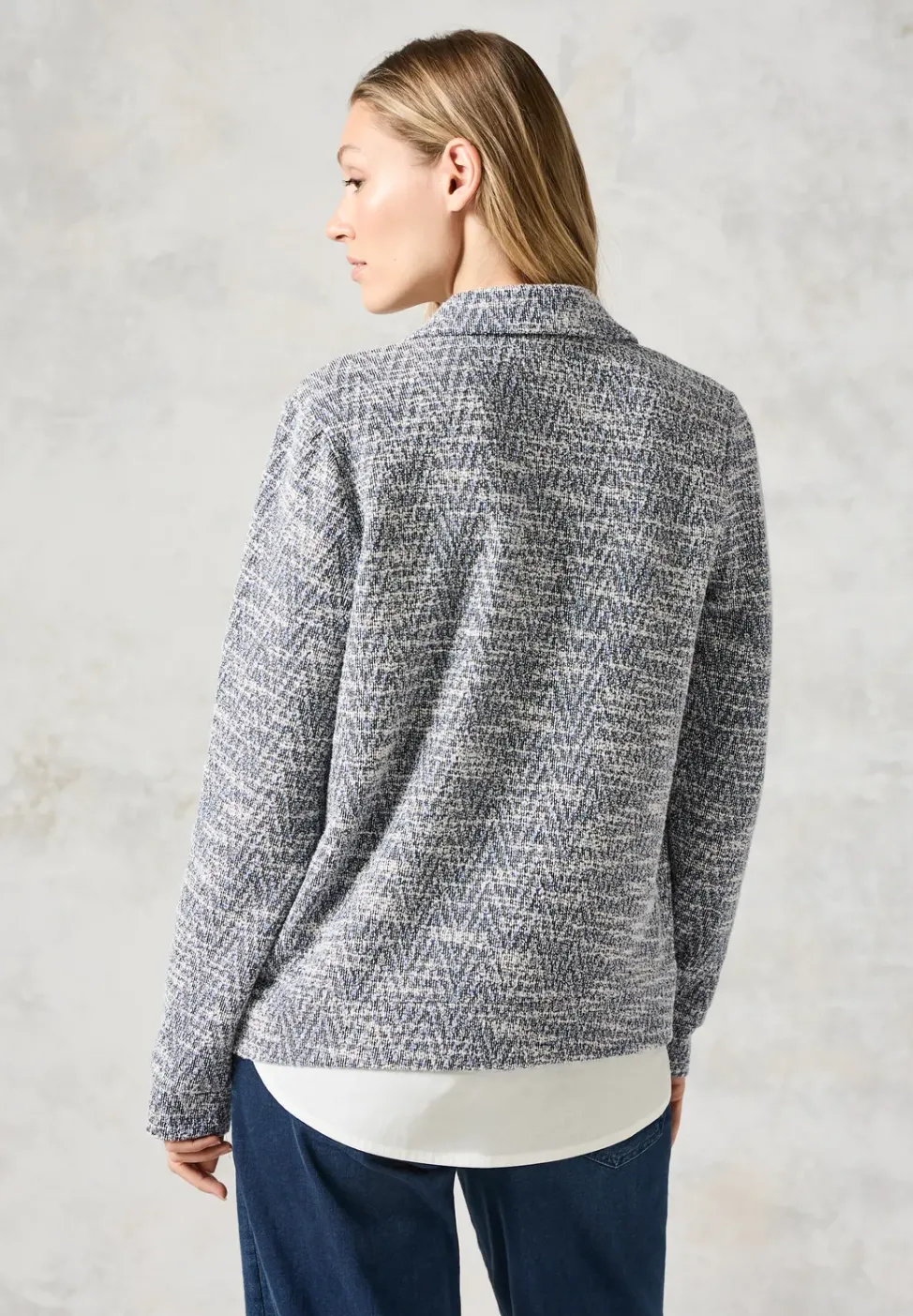 Bouclé Jacke