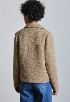 Bouclé Jacke