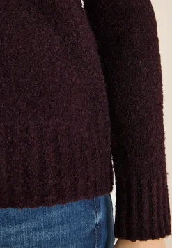 Bouclé V-Neck Pullover