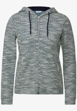 Bouclé Hoodie Jacke