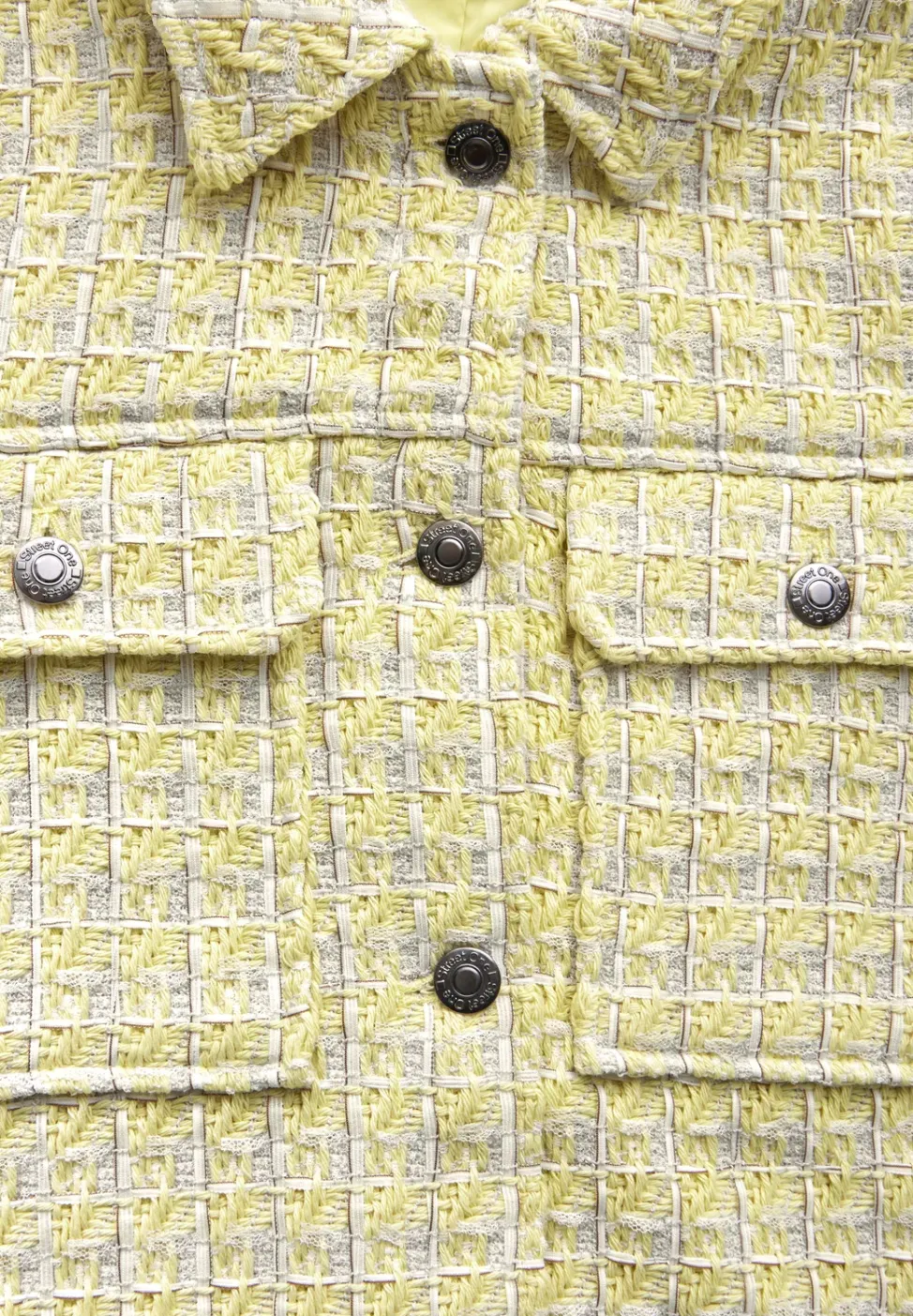 Bouclé-Jacke