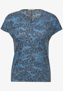 Burn Out Print T-Shirt