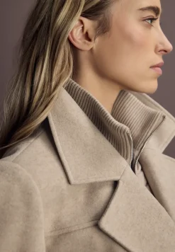 Cabanjacke mit Inlay