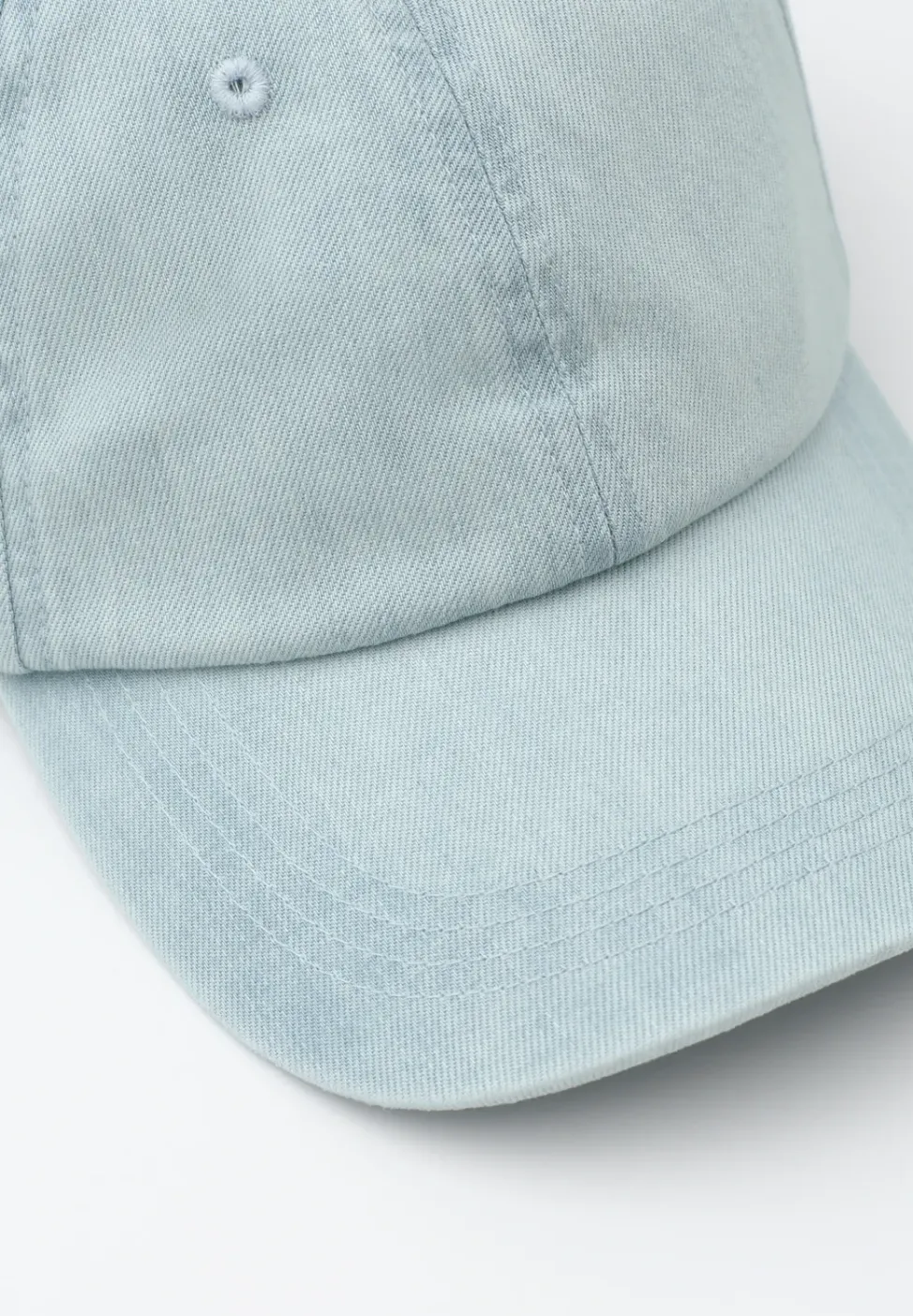 Cap aus Lyocell im Washed-Look